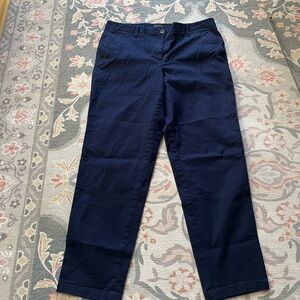 Talbots Women’s Navy Blue Relaxed Chinos